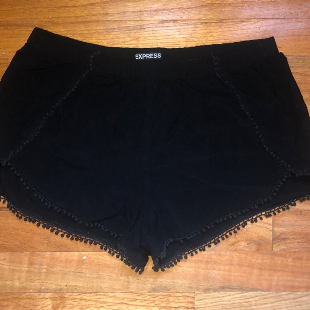 EXPRESS -black soft shorts